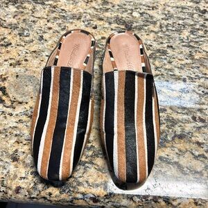 Madewell calf skin mules